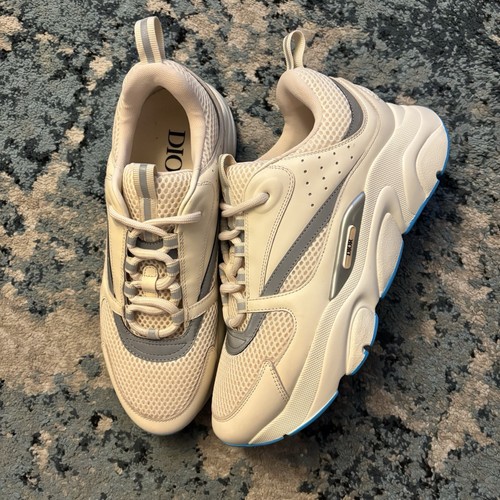 Sneakers dior b22 crema - crema, blu